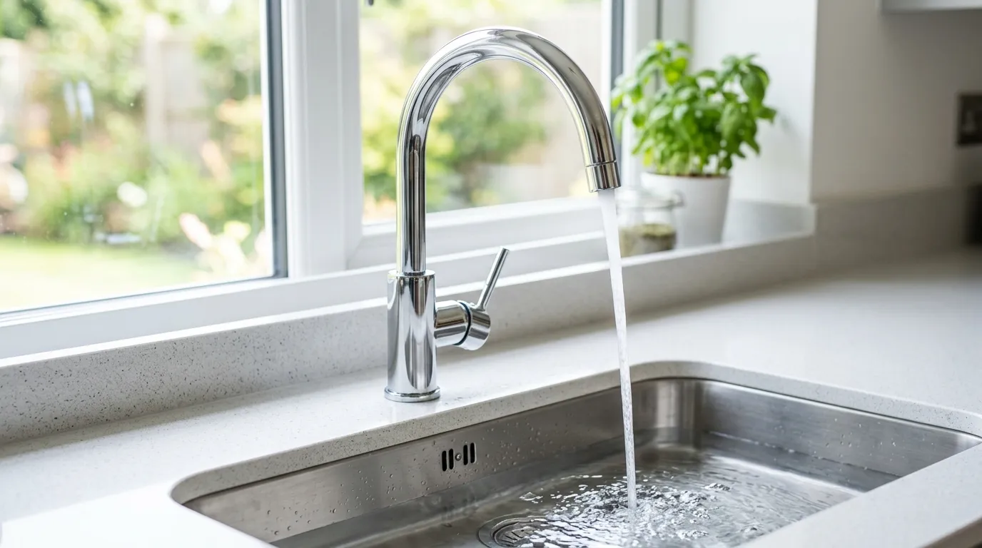 Local Plumbing Master Pros same day plumber fixing a faucet in Bison, KS